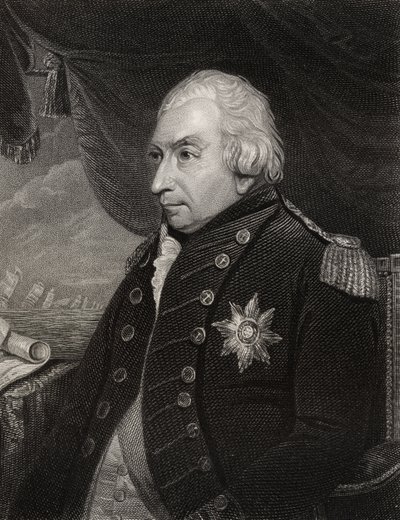 John Jervis, 1st Earl of St. Vincent by English School